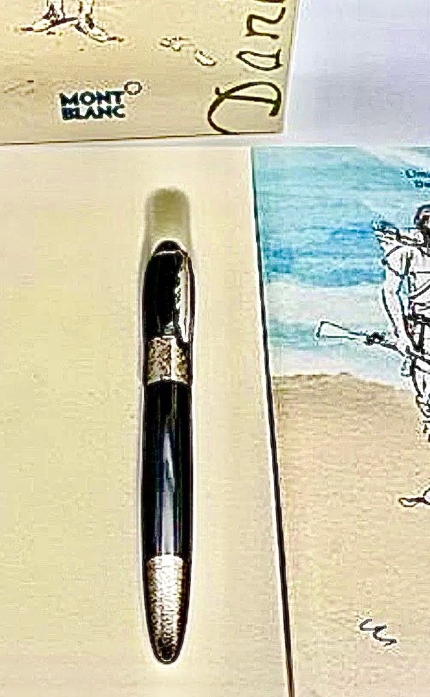 Montblanc - MONTBLANC-Daniel Defoe WRITERS EDITION-Rollerball Pen,wie NEU! - Roller #1.0