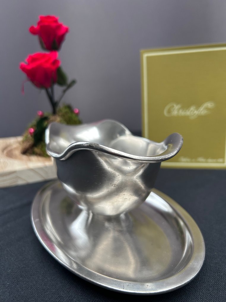 Christofle - Σαλτσιέρα - Alfenide - Επάργυρο #1.0