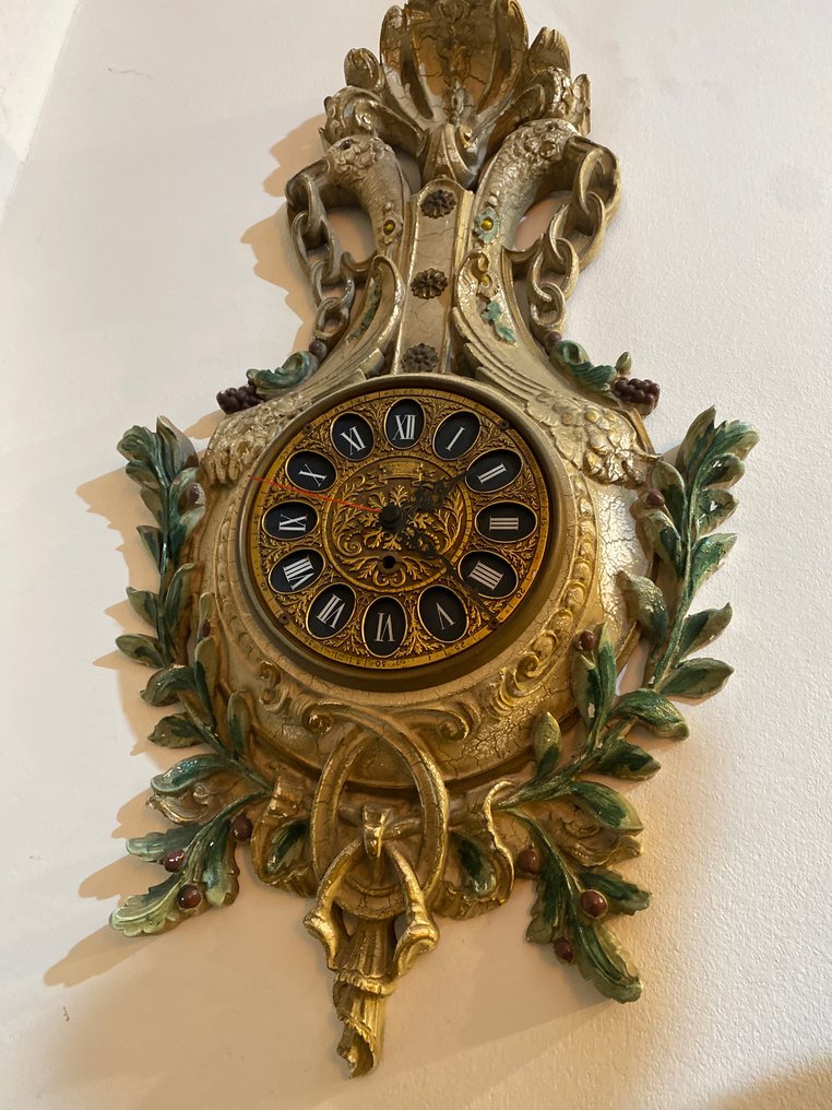 Relógio de parede - Madeira - 1970-1980 #4.3