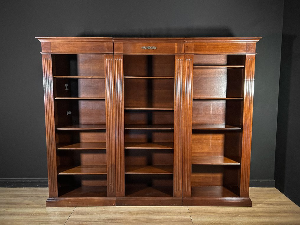 Bookcase (3) - Wood - 3 Libraries / Biblioteca C #1.0