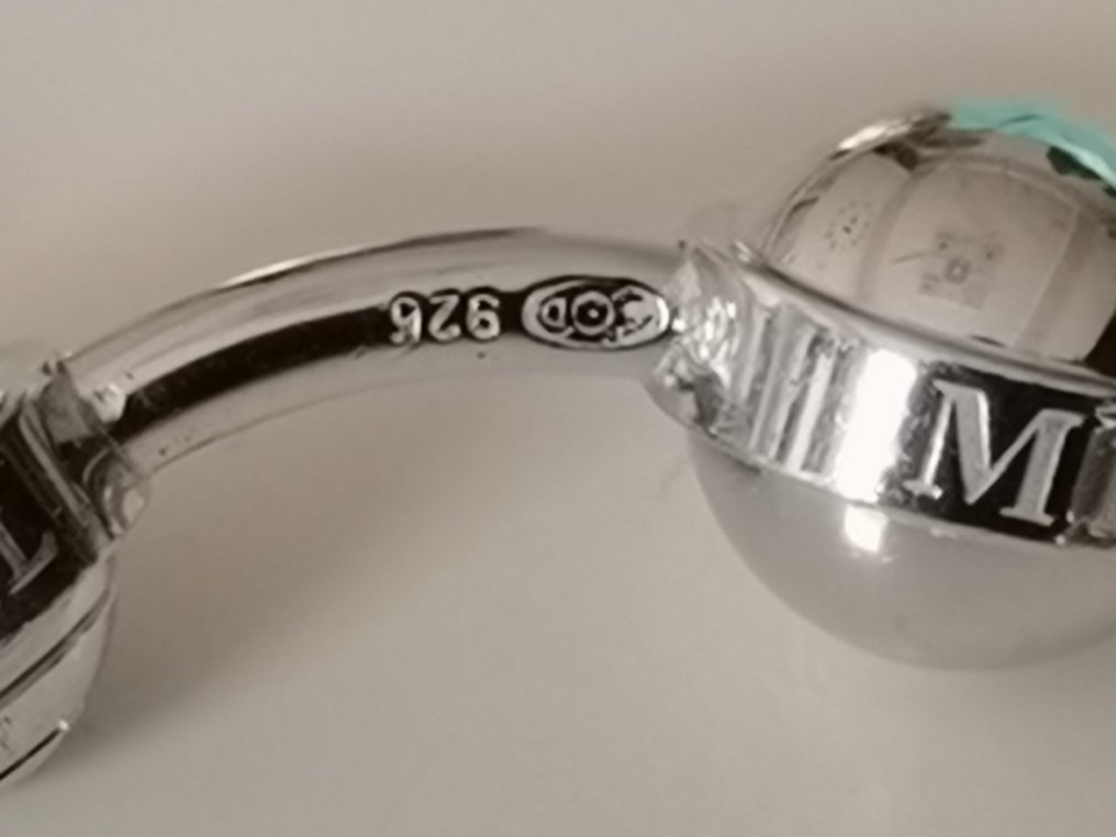 Alfred Dunhill - Srebro - Spinki #3.2