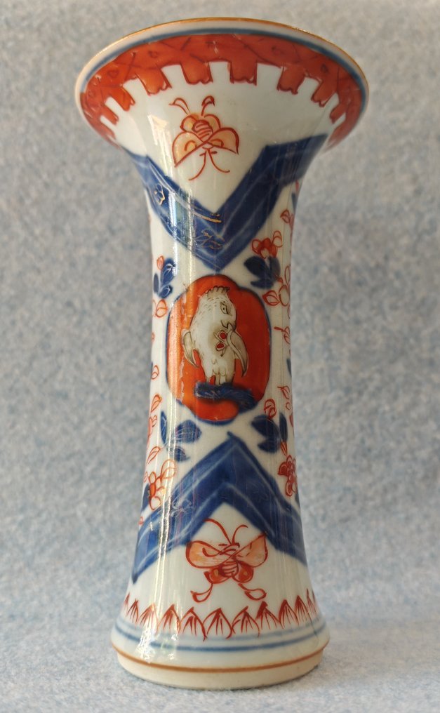 Βάζο - Πορσελάνη - Κίνα - Qing Dynasty (1644-1911) - Βάζο στυλ Imari #1.0