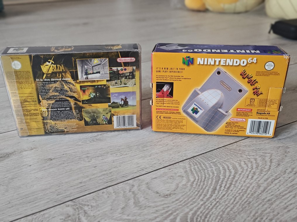 Nintendo - Nintendo 64 - The Legend of Zelda: Ocarina of Time + Rumble Pack complete in box - Βιντεοπαιχνίδια - Στην αρχική του συσκευασία #1.0