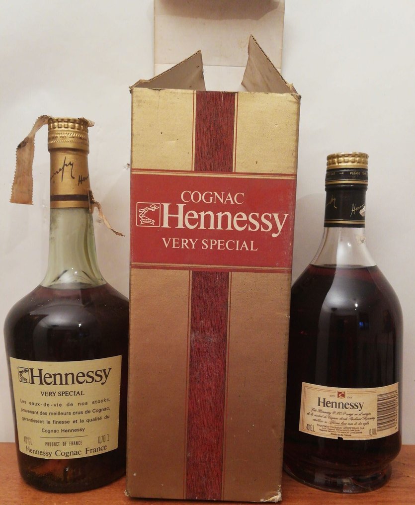 Hennessy - VSOP + VS  - b. Anni ‘80 - 70cl #1.0