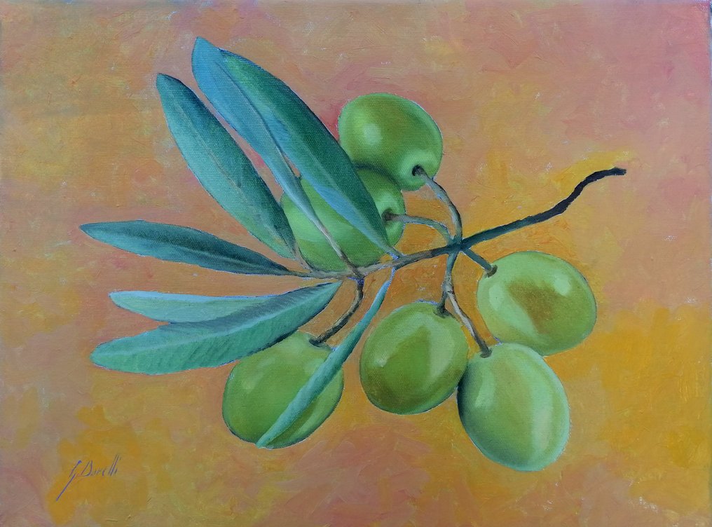 Guido Borelli - olive bianche #1.0