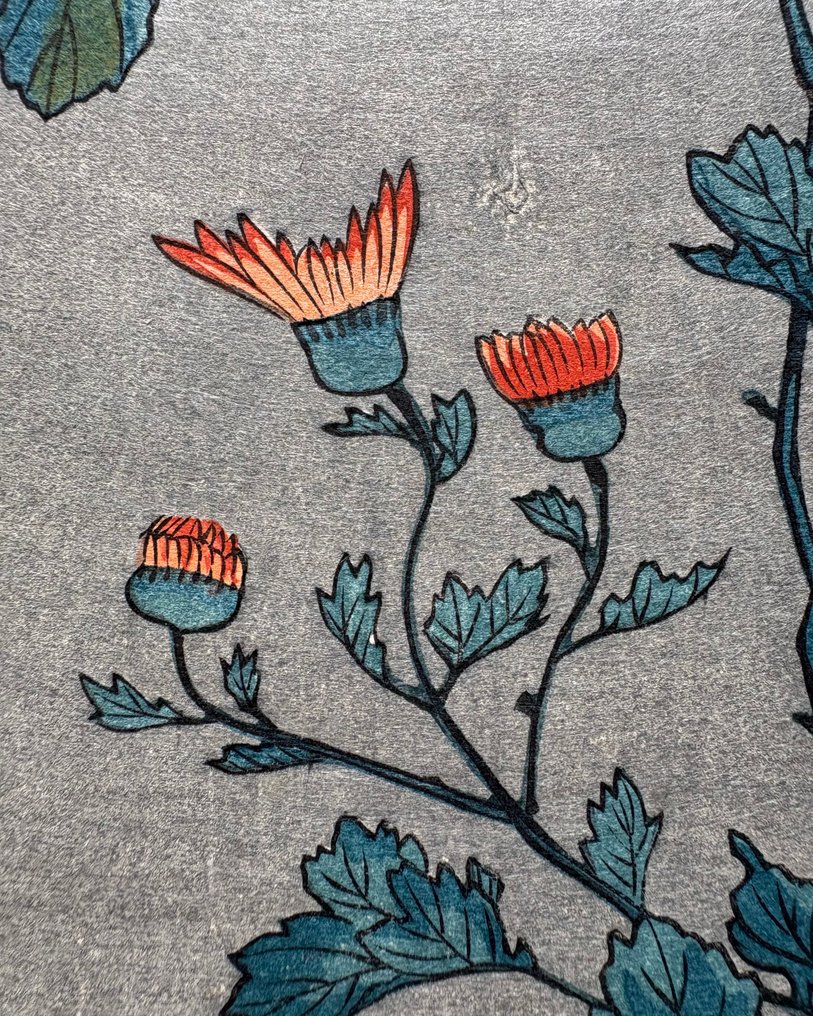 Kiku ni Chō - Utagawa Hiroshige - Ιαπωνία  (χωρίς τιμή ασφαλείας) #3.2