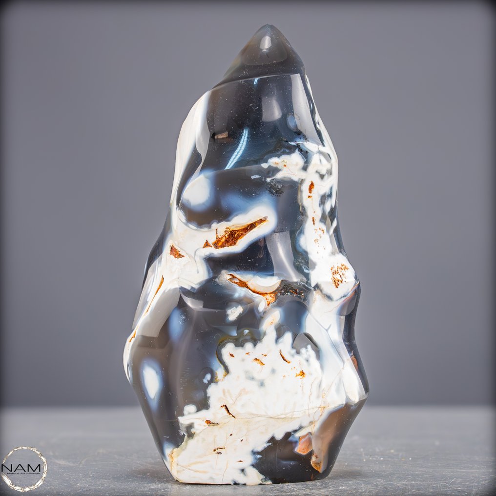 Μοναδική Orca Achat Φλόγα Δυναμικό, Μυστικό και Φυσικό- 939.08 g #3.2