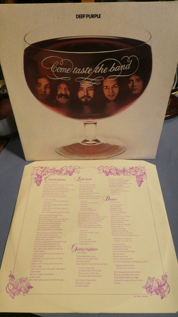 Deep Purple - Come Taste The Band - 1st Italian pressing - Άλμπουμ 2xLP (διπλό άλμπουμ) - 1st Pressing - 1975 #2.1