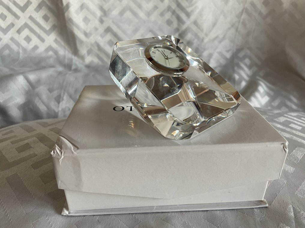 Επιτραπέζιο ρολόι - Ottaviani -   Κρύσταλλο - Fine XX Secolo - Ιταλία - Ρολόι τραπεζιού/γραφείου #2.1