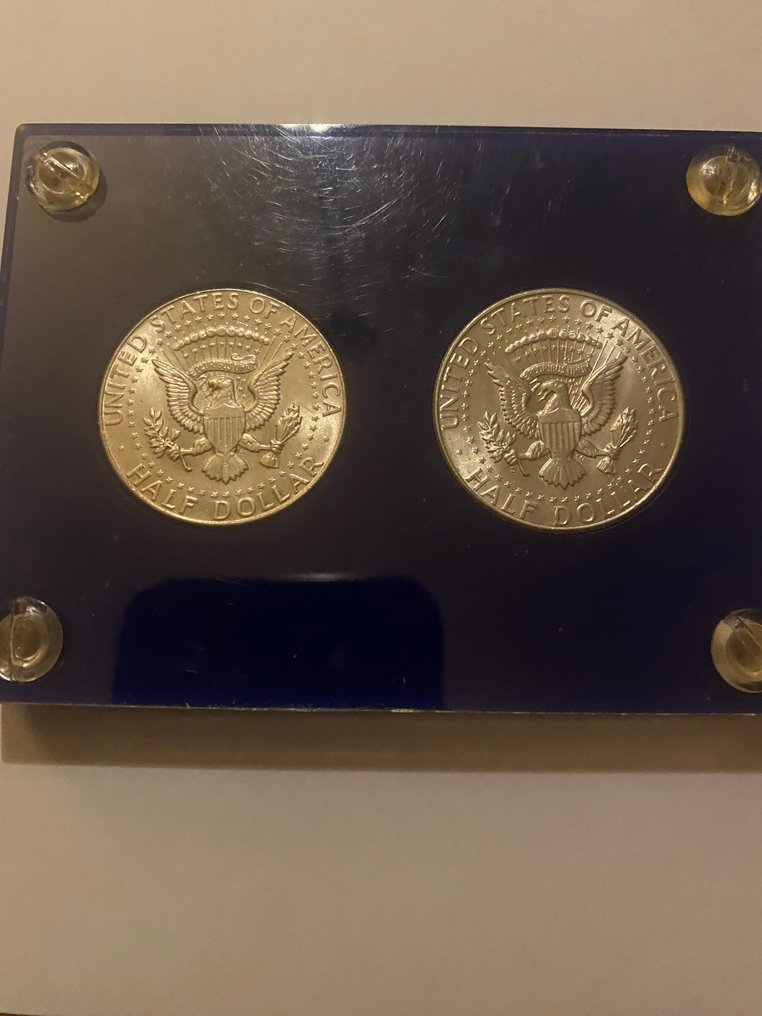 Ηνωμένες Πολιτείες. Half Dollar 1964 Kennedy (3 munten)  (χωρίς τιμή ασφαλείας) #3.2