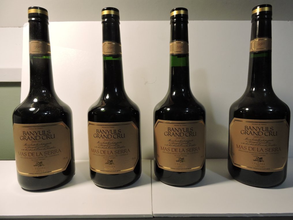 1993 Cellier des Templiers, Mas de la Serra - Banyuls-sur-Mer Grand Cru - 4 Pullot (0.7 L) #1.0