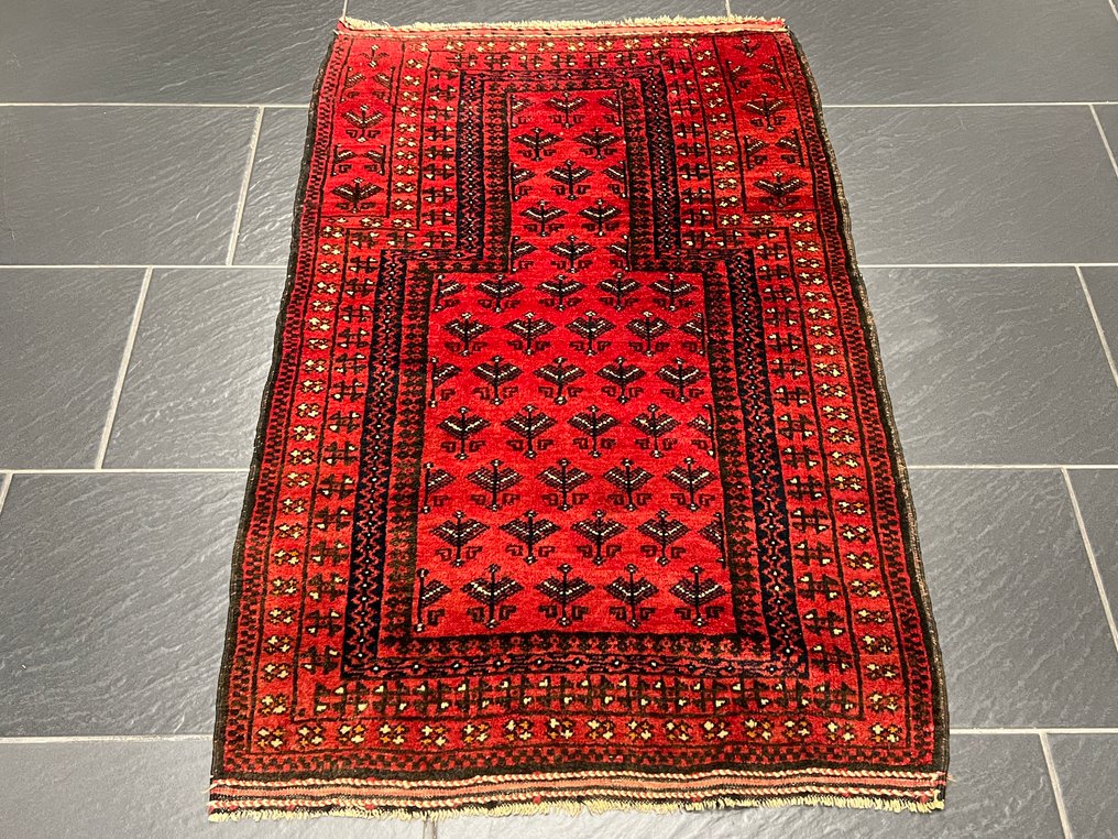 Αφγανικό Art Deco - Χαλί - 116 cm - 76 cm #1.0