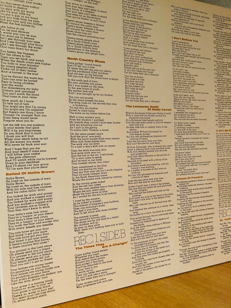 Bob Dylan - Eleven Years In The Life Of Bob Dylan - Δίσκος βινυλίου - Unknown pressing - 1974 #2.1