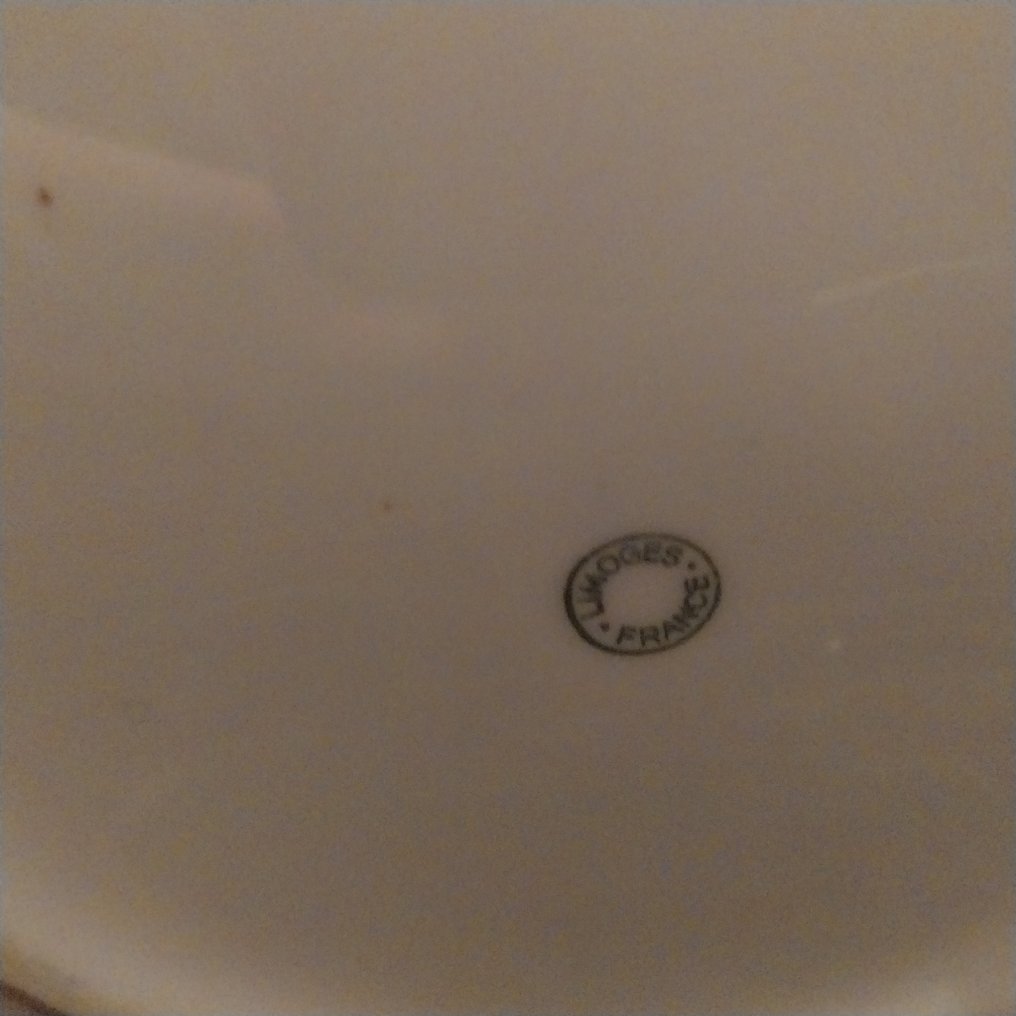 Limoges - Βάζο -  Υ. 32 εκ.  - Πορσελάνη - Ποτήρι Limoges. #2.1