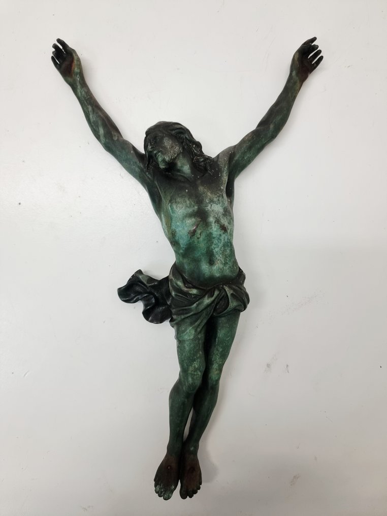 Corpus Christi - Ξυλόγλυπτο - 40 εκ - 2,3 κιλά - Μπρούντζος - 1920-1930 #1.0