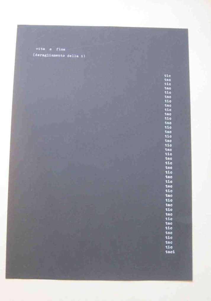 Mirella Bentivoglio - Pagine, 3 serigrafie originali di poesia concreta - 1966 #1.0