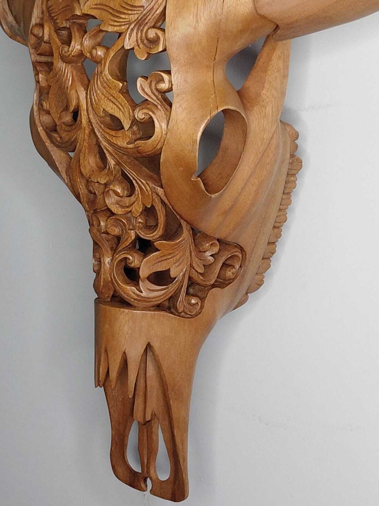 Skull Suar - Escultura - Indonésia  (Sem preço de reserva) #2.1