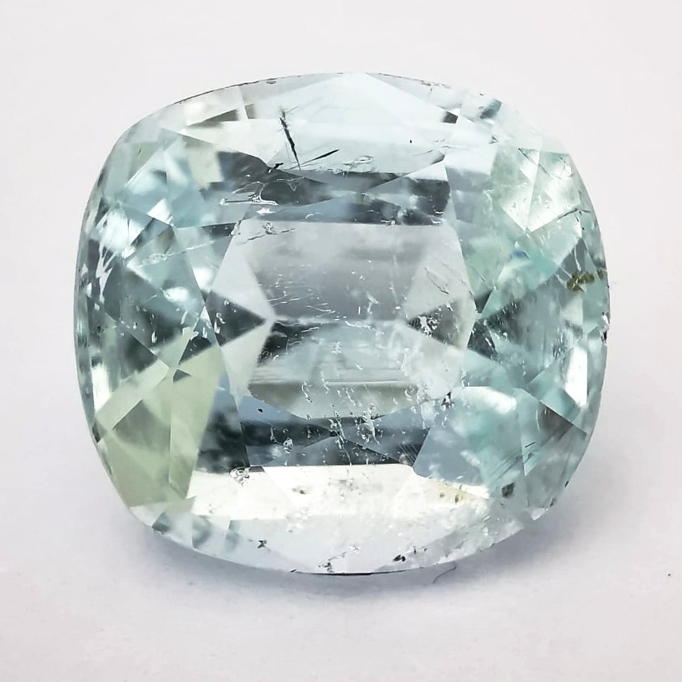 χωρίς τιμή ασφαλείας Ακουαμαρίνης  - 8.34 ct - Antwerp Laboratory for Gemstone Testing (ALGT) - V. Ανοιχτό Μπλε Ακουαμαρίνα #1.0