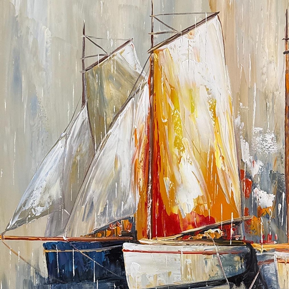 Trần văn minh - Souffle du Delta 80 X 80 cm #1.0