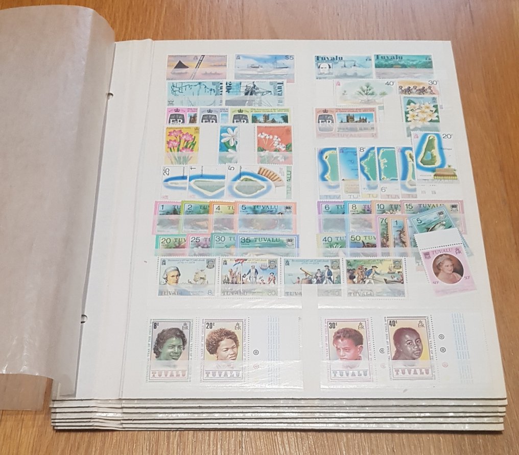 图瓦卢 1976/2001 - 高级分类文件夹收藏 #1.0