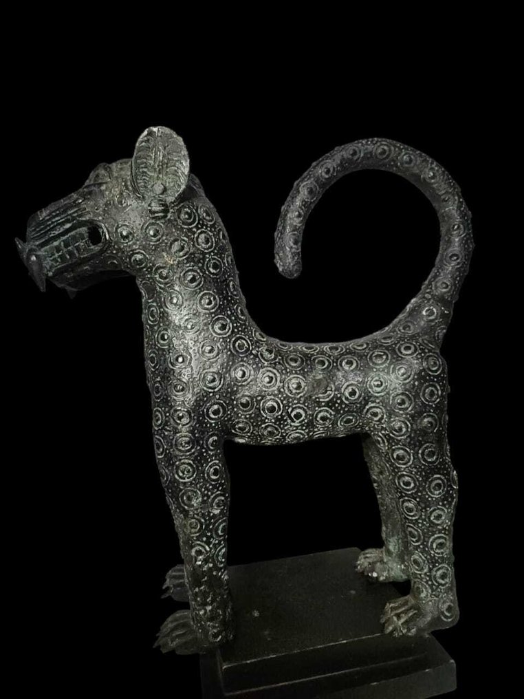 Léopard - 雕塑 - 生活 - 贝宁  (没有保留价) #4.3