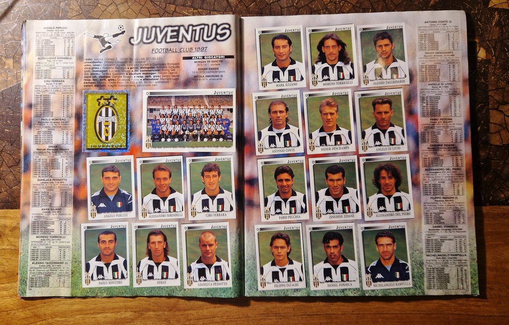 1997/98 帕尼尼 - 1 完整册子 - Good (GD) #2.1