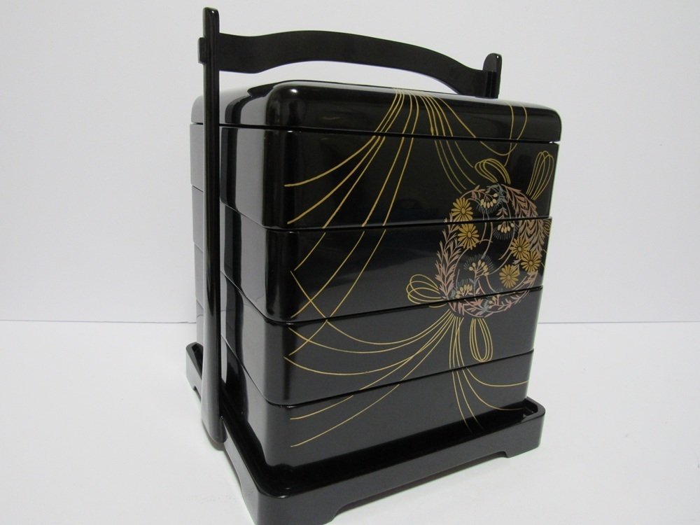 盒子 - 木 - 四层便当盒 #1.0