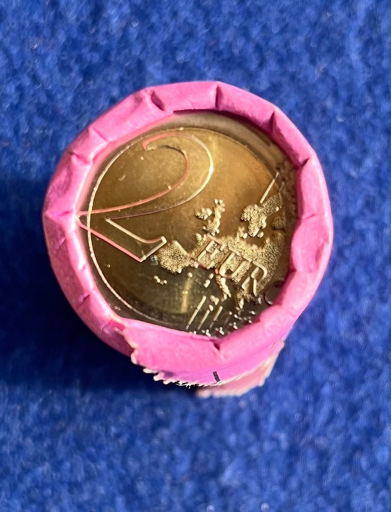 Italie. 2 Euro 2025 "Amerigo Vespucci" (25 monete) in rotolino  (Sans prix de réserve) #3.2