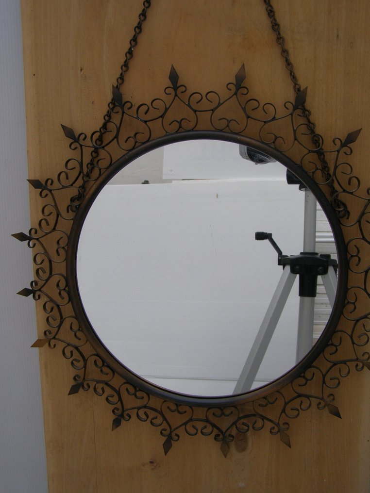 镜子  - 玻璃, 铁 - miroir Chaty Vallauris #4.3
