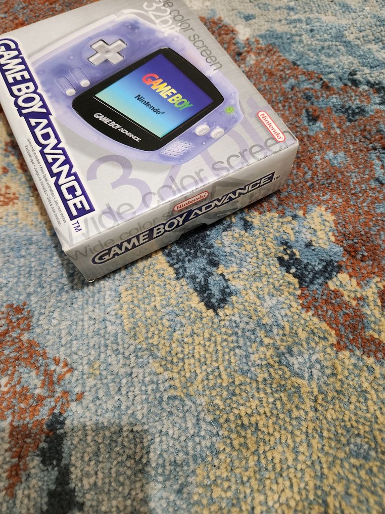 Nintendo - Gameboy Advance - Clear Purple - 电子游戏机 - 带原装盒 #1.0