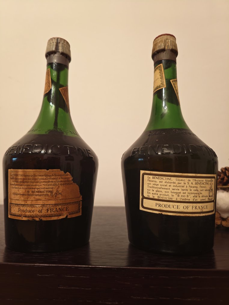 D.O.M. Bénédictine  - b. 1970s, 1960s - n/a (70cl-75cl) - 2 bottles #3.2