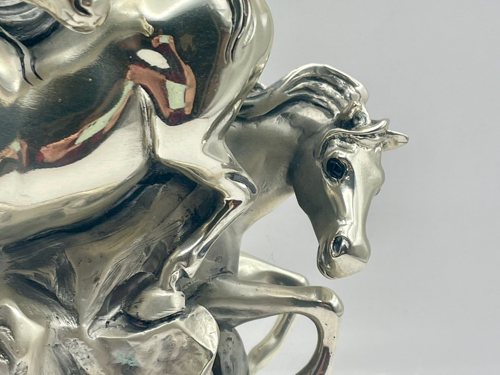 ottaviani - Skulptur, Capo Branco - 27 cm - silverlaminerad - 1960 #4.3