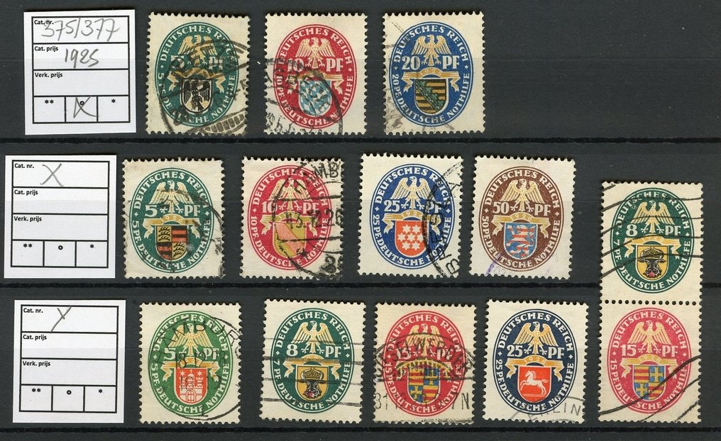 世界  - 比利时和德意志帝国的收藏品在集邮册上 #3.2