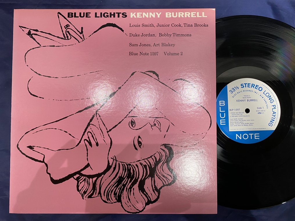 Kenny Burrell - Blue Lights, Volume 2 - 單張黑膠唱片 - 日式唱碟 - 1984 #1.0
