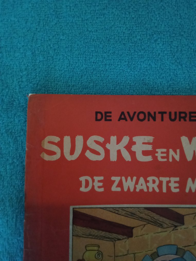 Suske en Wiske RV-6 - De zwarte madam (gerestaureerd) - 1 Album - Ensipainos - 1949 #1.0