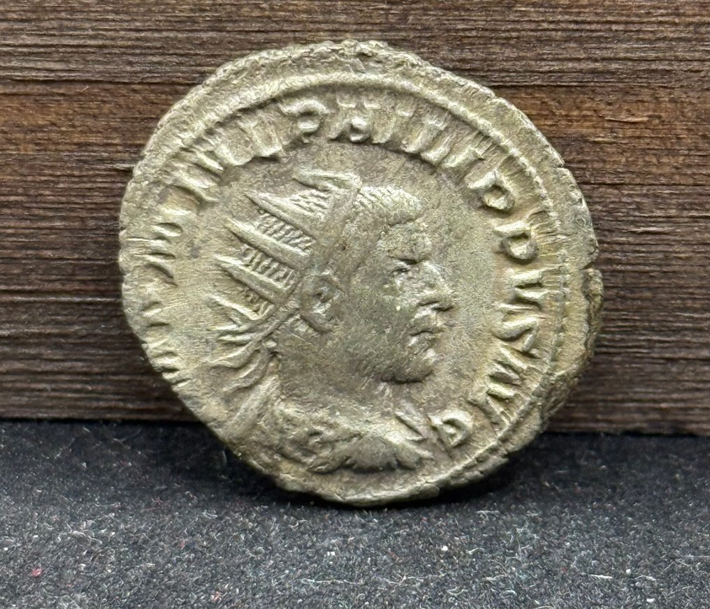 Ρωμαϊκή Αυτοκρατορία. Philip I (AD 244-249). Antoninianus - FELICIT TEMPOR (χωρίς τιμή ασφαλείας) #1.0