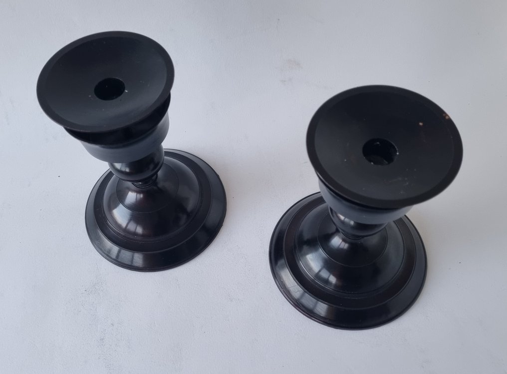Candleholder - black patinated brass #2.1