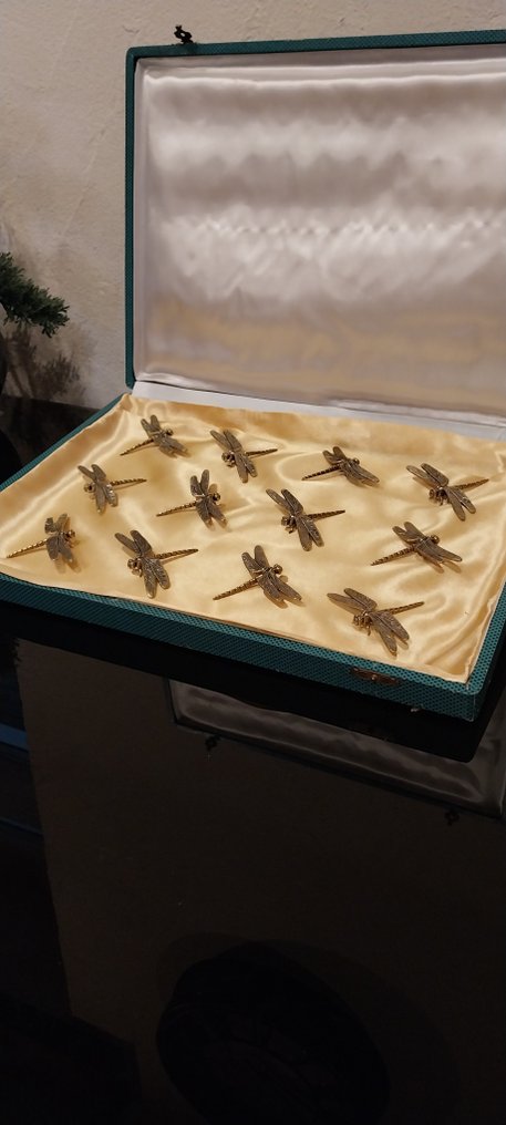 Messensteun (12) - Libellules - Metaal - Libellen #1.0