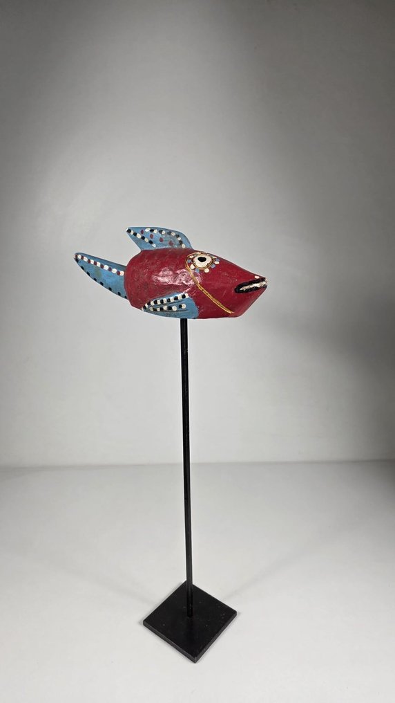 Pesce in legno - Bozo - Mali (Senza prezzo di riserva) #3.2