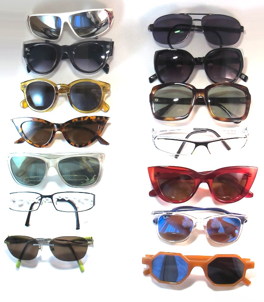 Tema-samling - 14X glasögon - Ray-Ban; NOEGO; Bx Design Menrad; Vicenti; NAU!; "other brands" #1.0