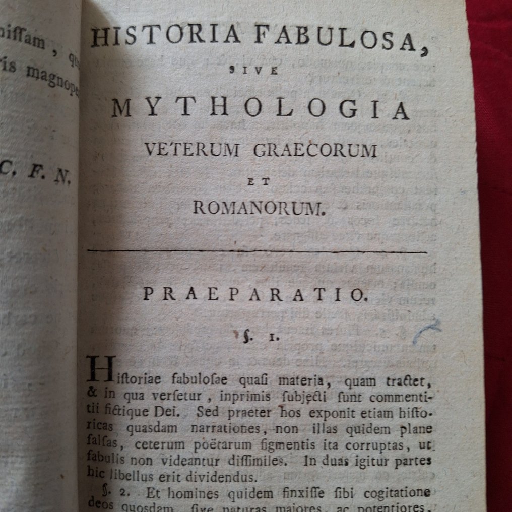 C. T. Dammio - Compendium historiae fabulosae - 1794 #4.3