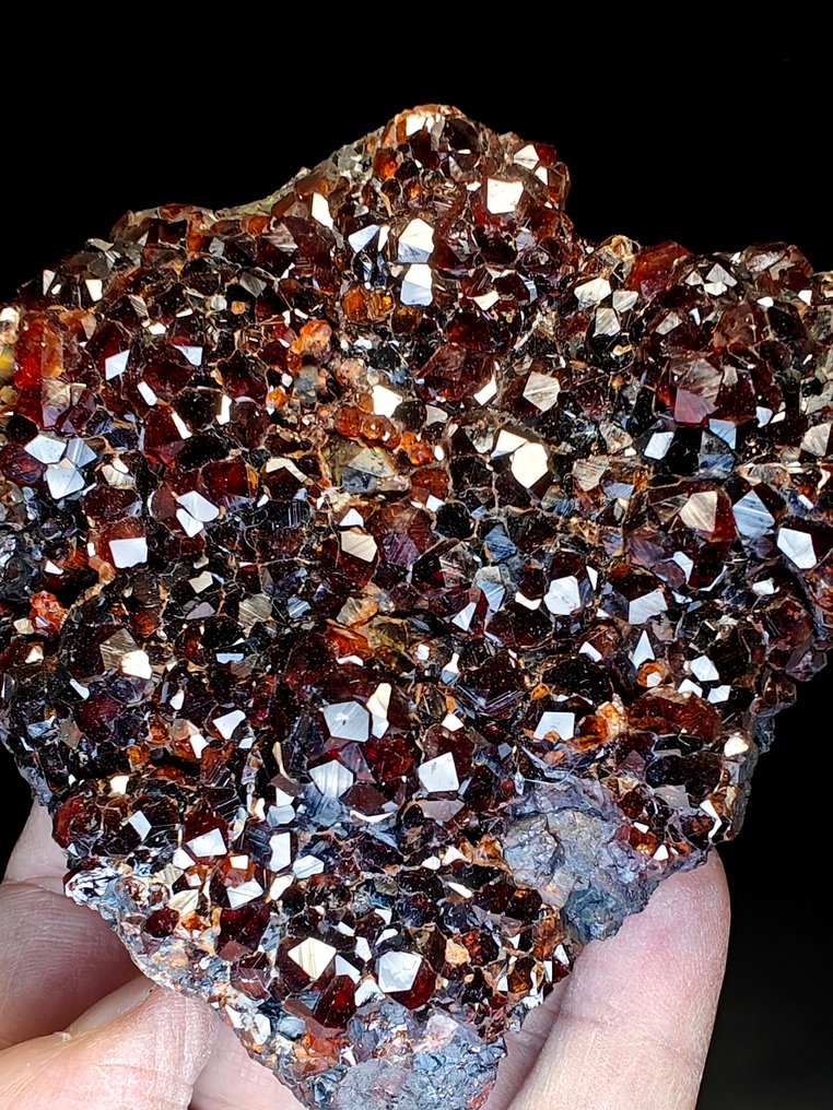 Spessartina gemma - Altezza: 11 cm - Larghezza: 10 cm- 600 g #3.2