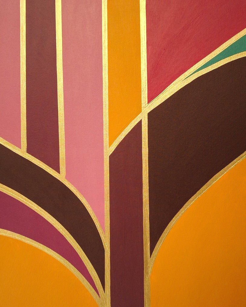 B. Morales - "Jarrón Art Déco" - XL #4.3