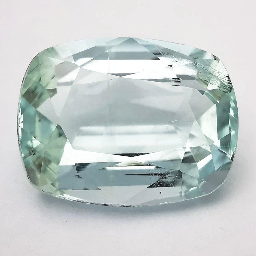 Ohne mindestpreis Aquamarin - 6.77 ct - Antwerp Laboratory for Gemstone Testing (ALGT) - Hellblau Aquamarin #1.0