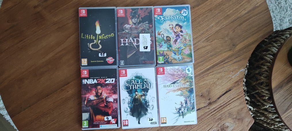 Nintendo - Switch - 6 Nintendo Switch games Rare - 电子游戏 - 带原装盒 #1.0