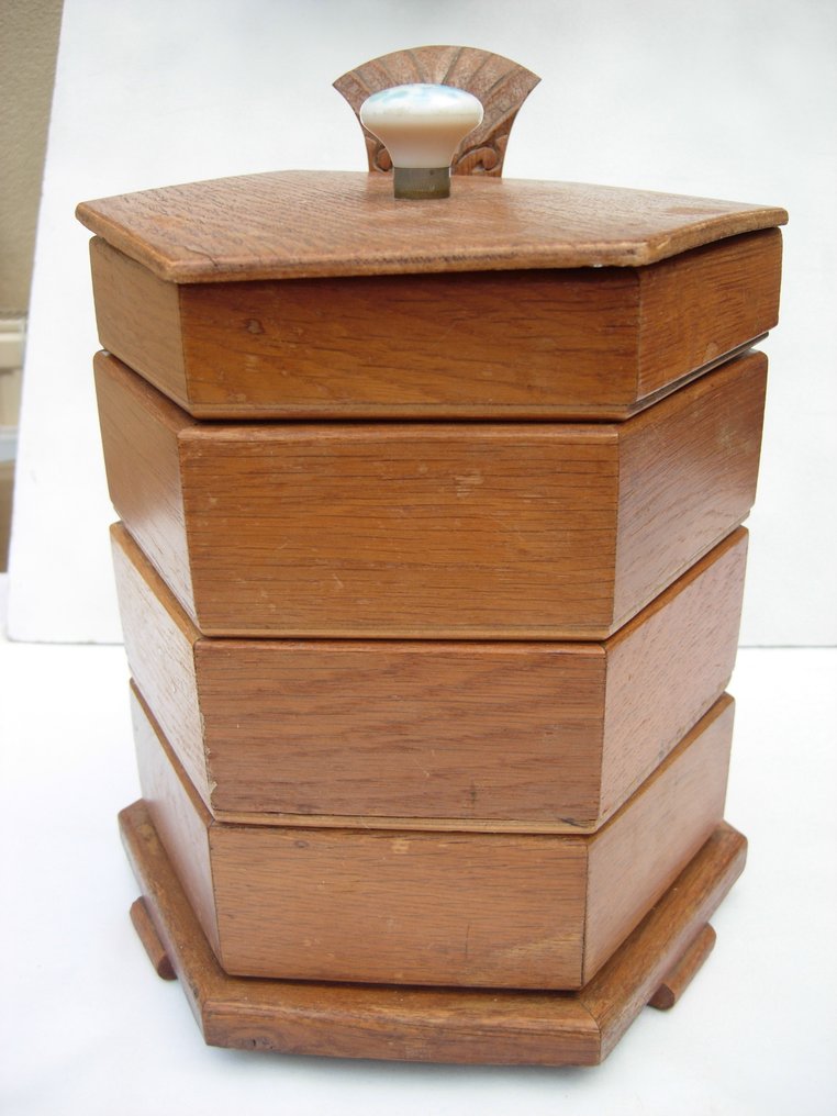 Boîte à bijoux - Chêne #3.2