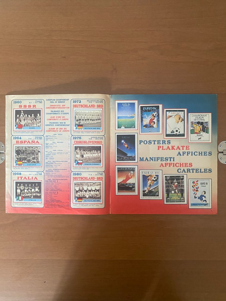 Panini Euro 84 Complete album - Good (GD) #3.2