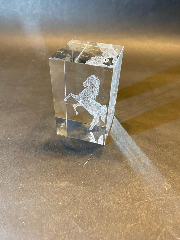 Crystalix 不按比例 - 模型汽车 - FERRARI Cavallino Rampante - 3D 全息水晶玻璃 #1.0