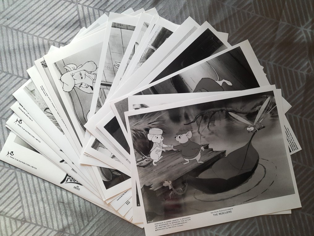 The Rescuers, The Fox and the Hound, Bambi, Oliver & Company - Walt Disney #1.0