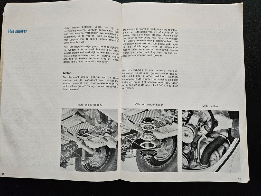 Volkswagenwerk AG - Volkswagen 1200 handleiding - 1964 #4.3